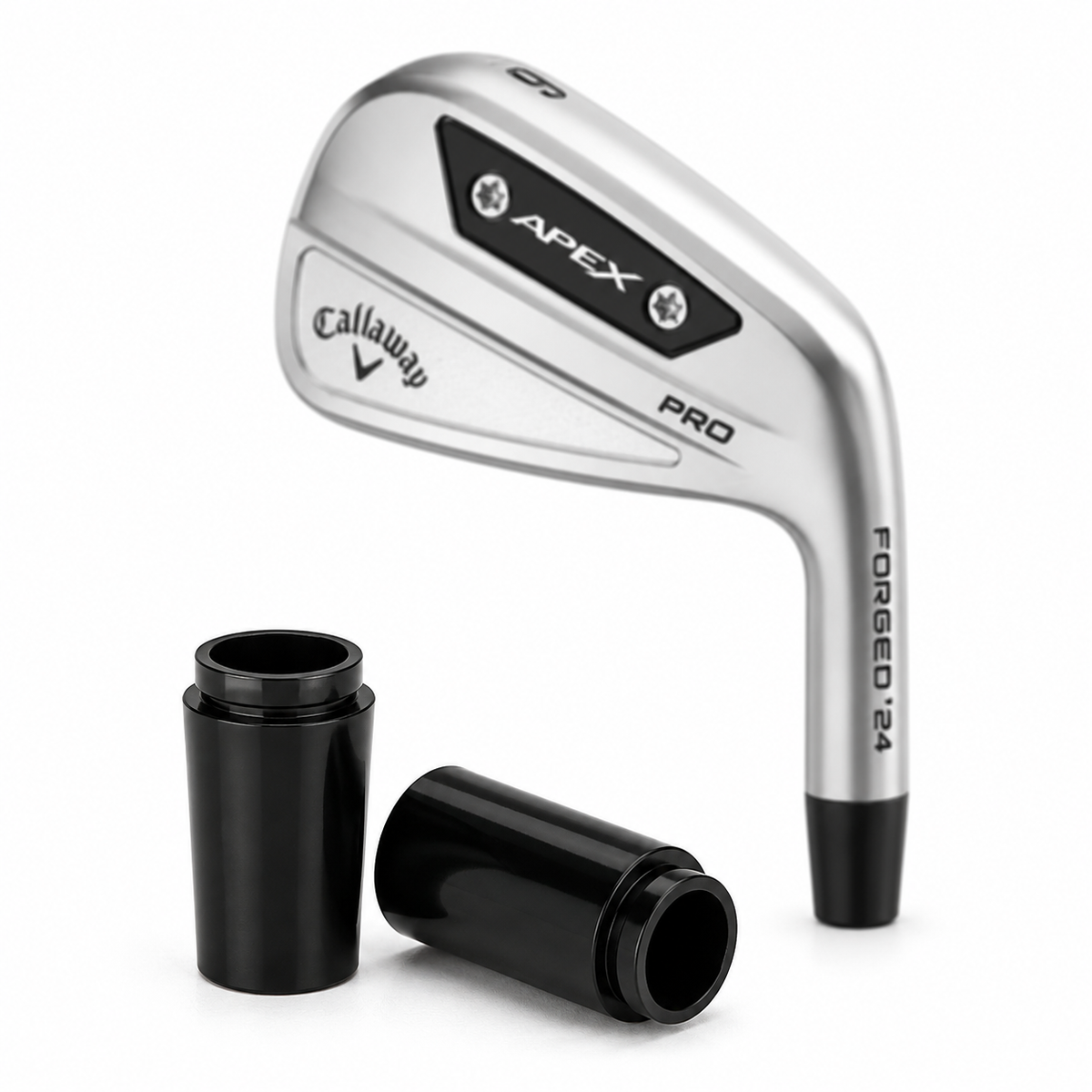 ExactFit Callaway Iron Ferrules – .355 Taper Collared (10 Pack)