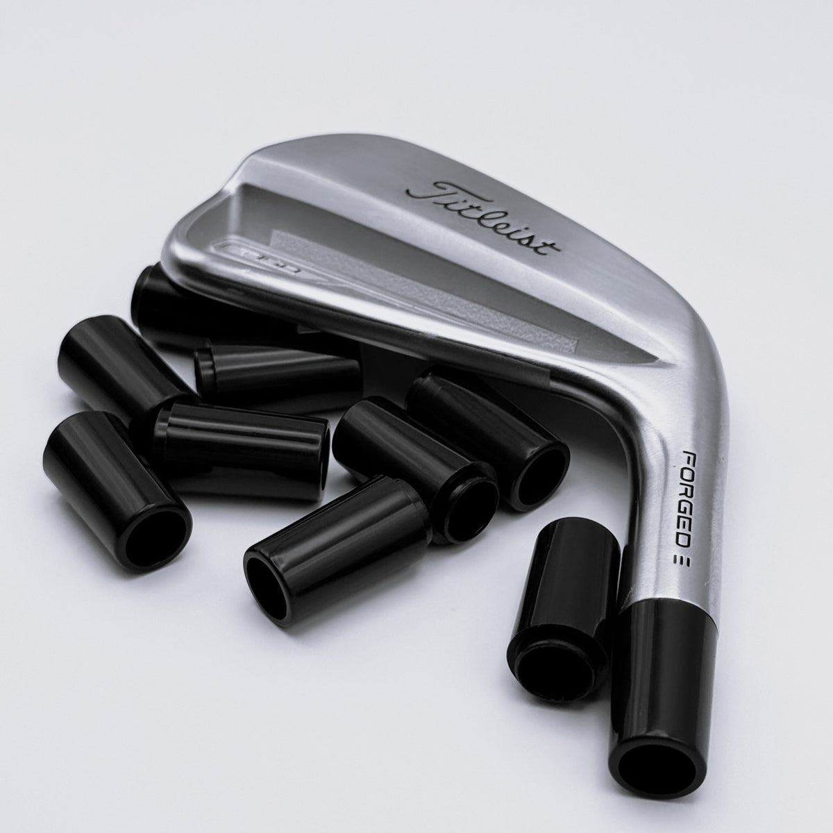 ExactFit Titleist Iron Ferrules – .355 Taper Collared (10 Pack)