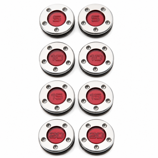 Scotty Cameron Large Thread Putter Weights – Red (Pair)